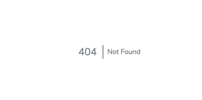 Laravel Standard 404 Page