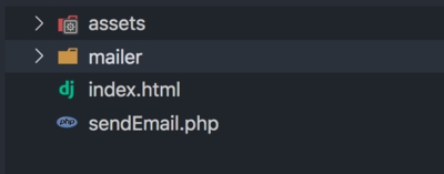 PHP Mailer Renamed To mailer Folder